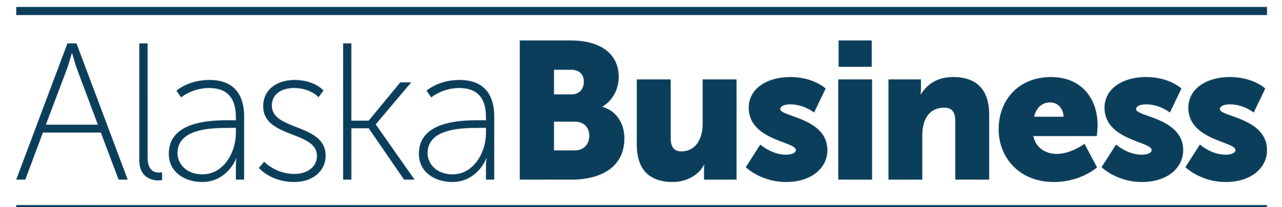 Alaska Business Logo blue