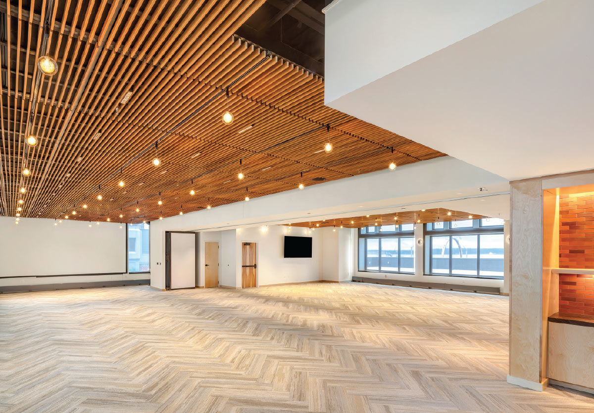 third floor banquet and conference space