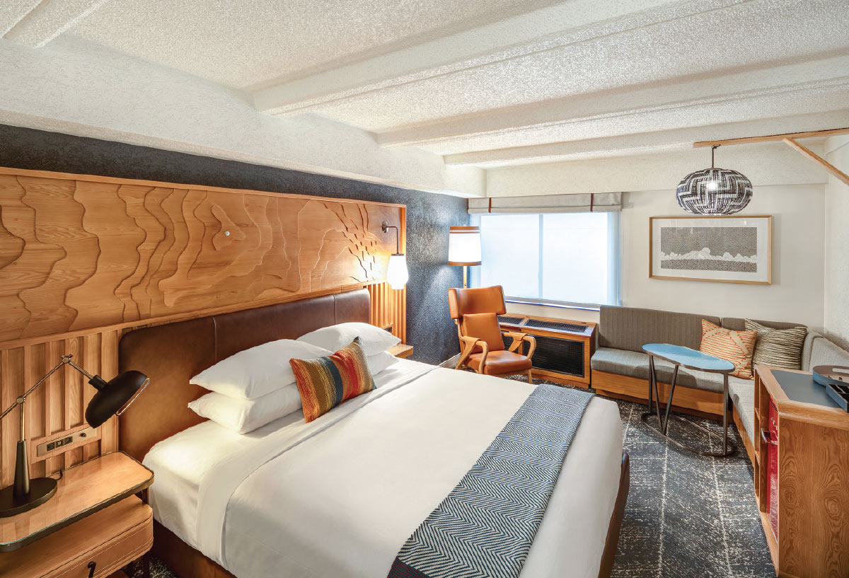 king room in the Wildbirch Hotel