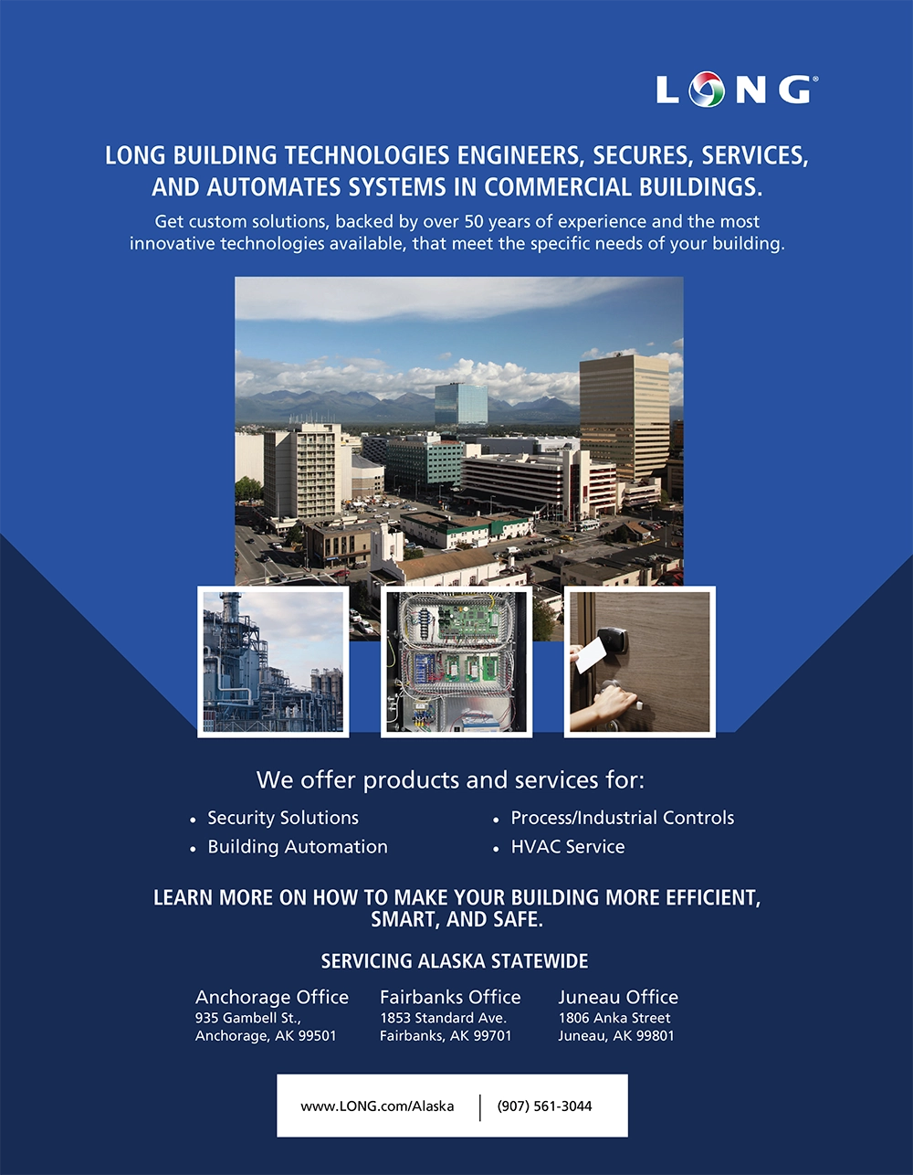 LONG Building Technologies Advertisement