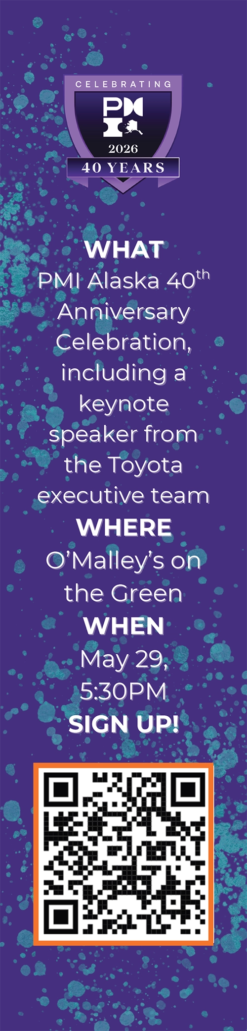 Project Management Institute, Alaska Advertisement