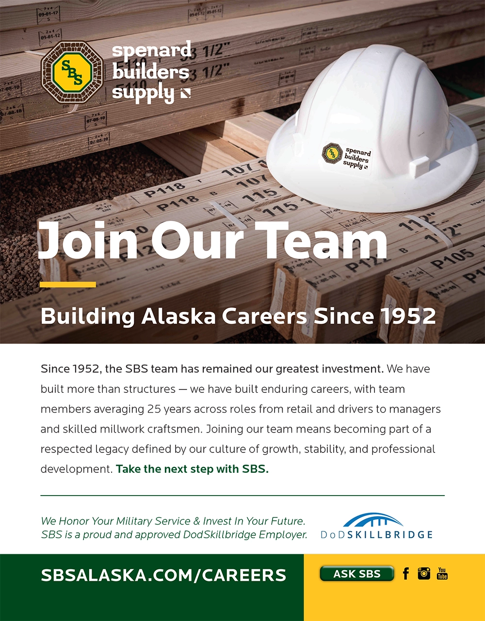 Spenard Builders Supply Advertisement