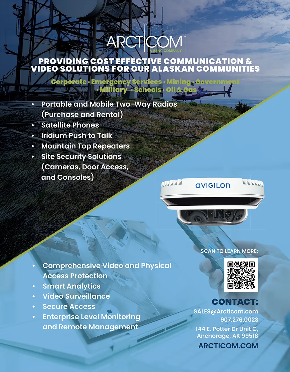Arcticom Advertisement