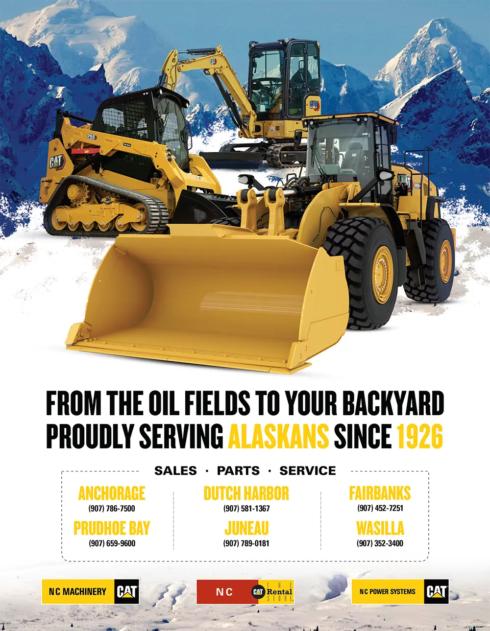 N C Machinery Advertisement