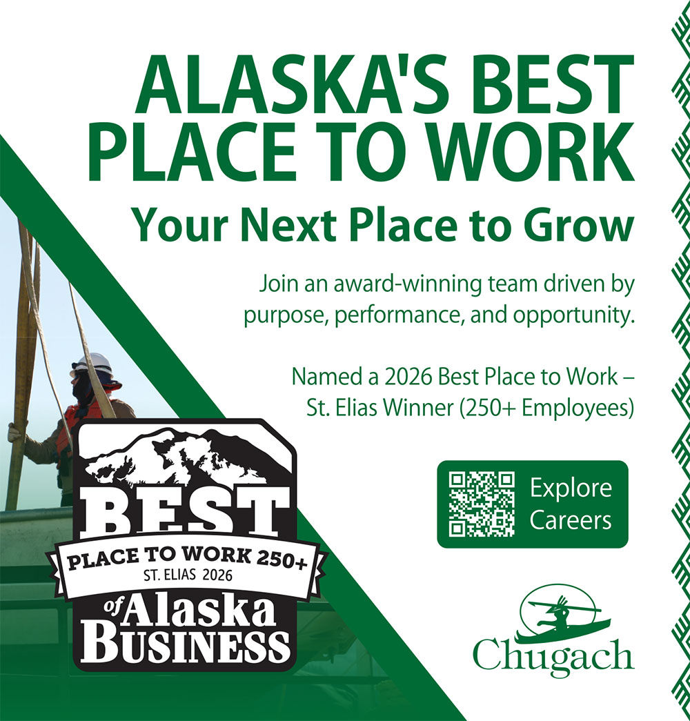 Chugach Alaska Corporation Advertisement