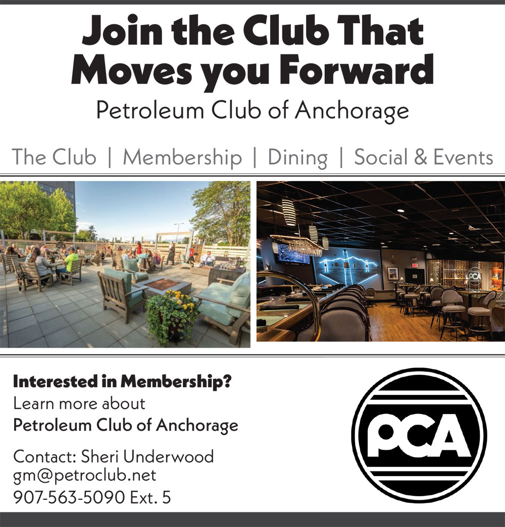 Petroleum Club of Anchorage Advertisement