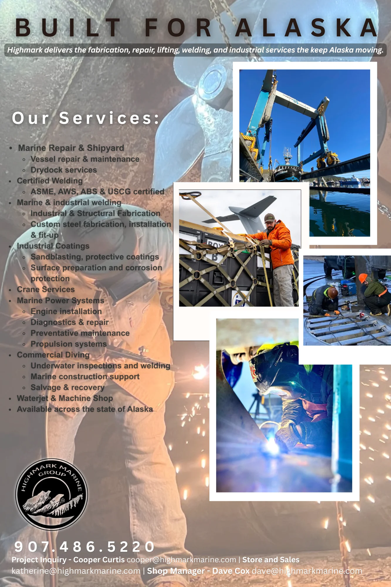 Highmark Marine Fabrication, LLC Advertisement