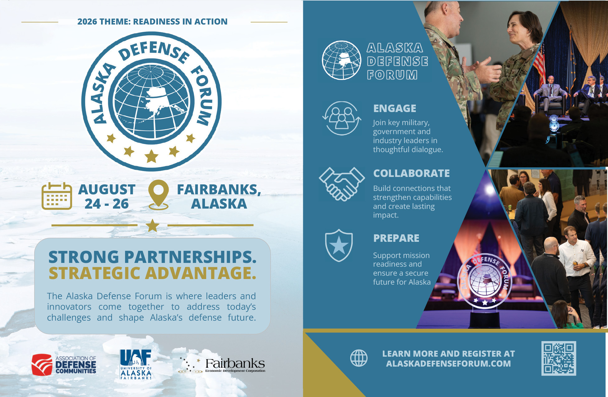 Fairbanks Economic Development Corporation/Alaska Defense Forum Advertisement