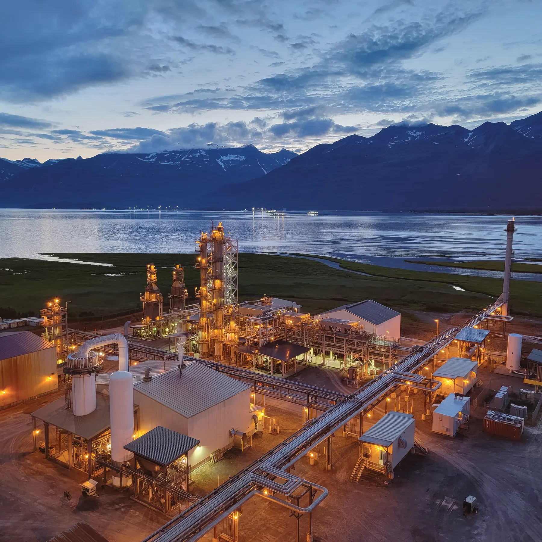 Petro Star's Valdez Refinery supports Alaska's energy needs. Through the success of operating companies like Petro Star, ASRC continues to create value for shareholders while remaining grounded in our Iñupiaq values, which guide our business and stewardship responsibilities.