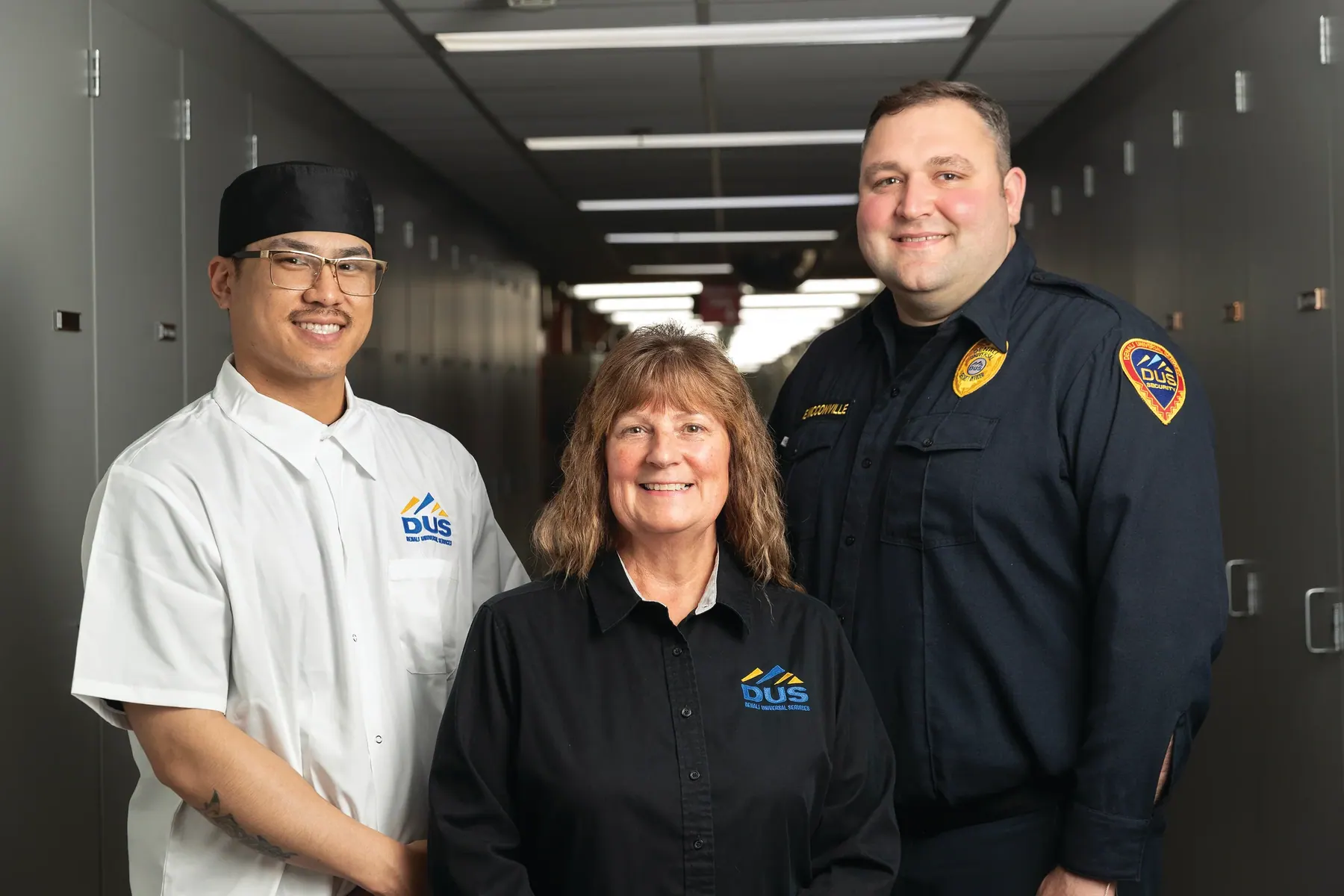DUS employees from security, culinary, and facility services showcase the teamwork and expertise that support Alaska's critical industries.